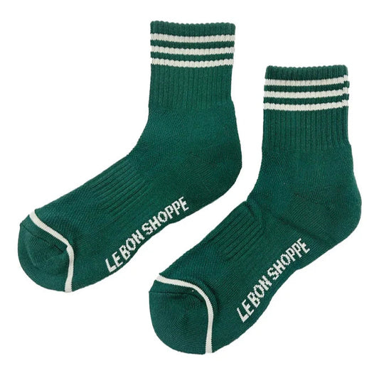 Girlfriend Socks - Hunter Green