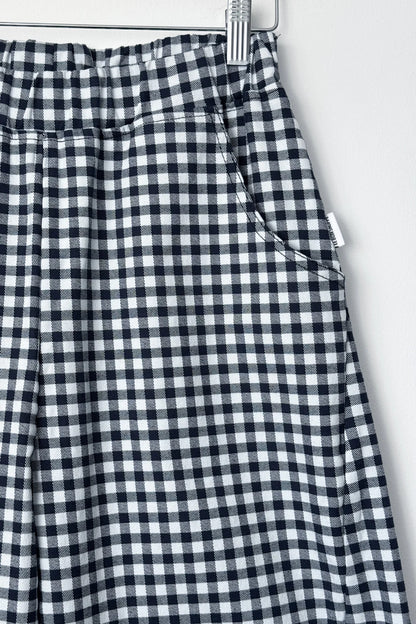 Arc Pant - Navy Gingham