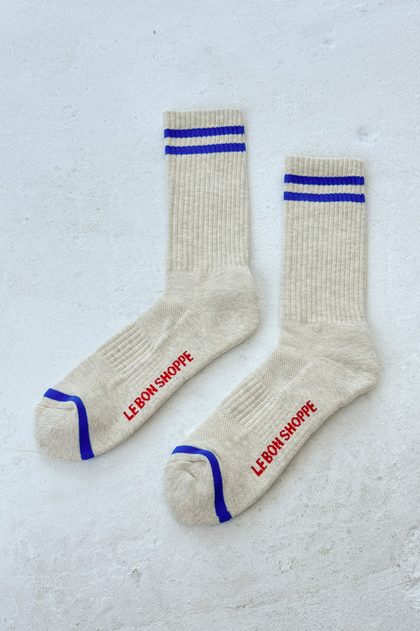 Boyfriend Socks - Ice