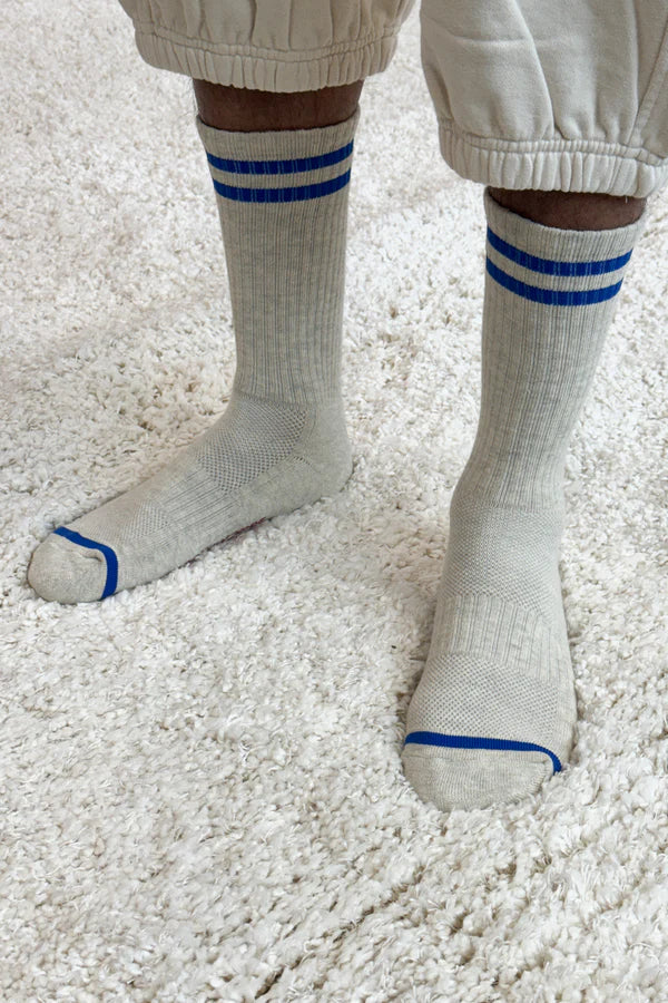 Boyfriend Socks - Ice