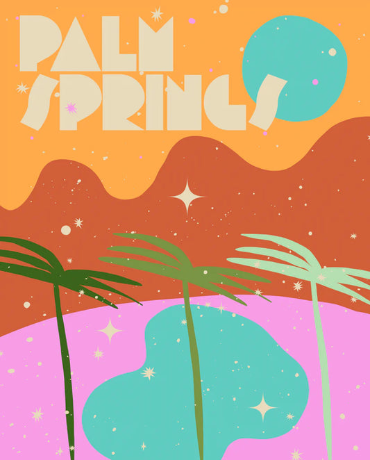 Palm Springs Print