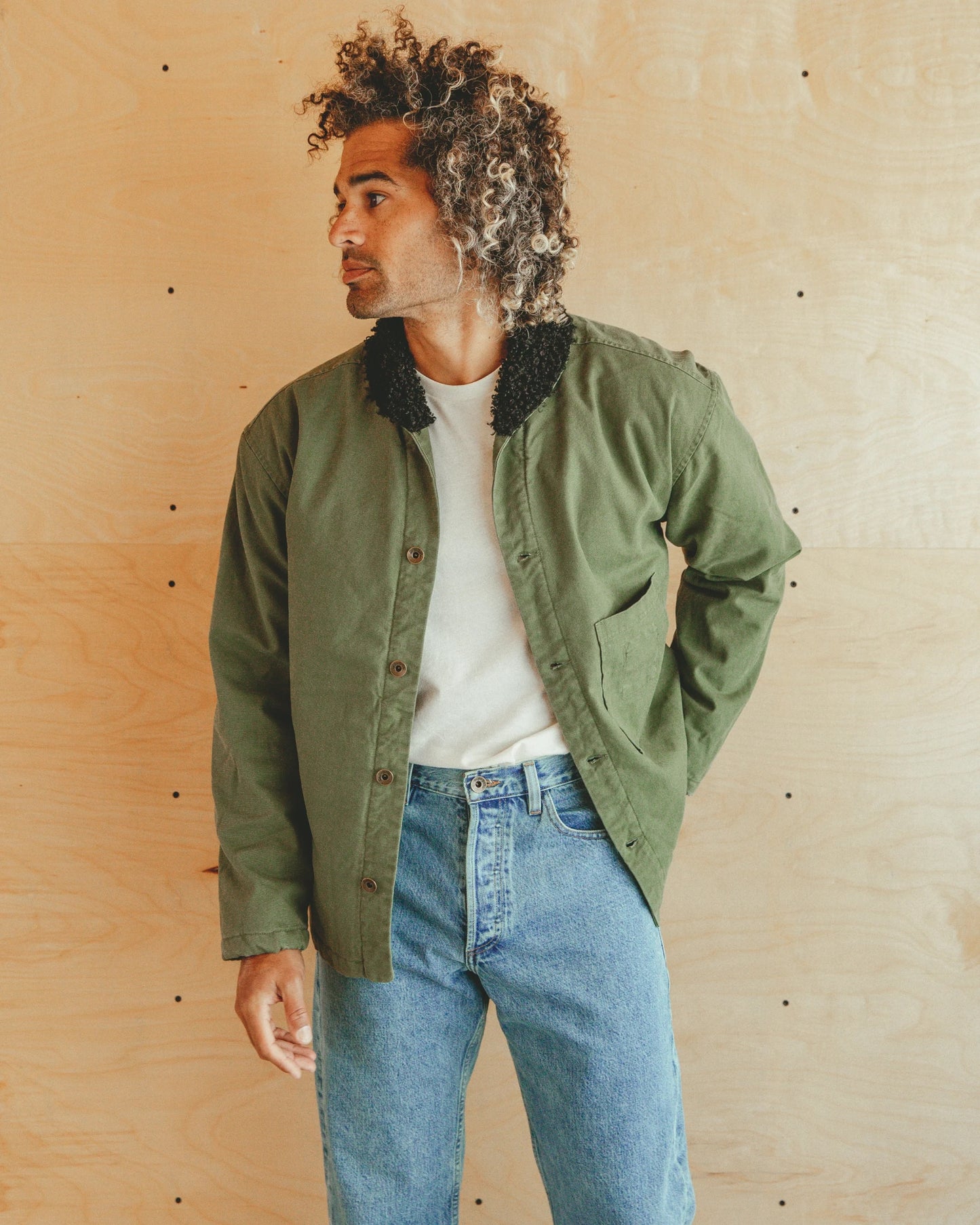 Sherpa Shepherds Shirt in Cotton Canvas