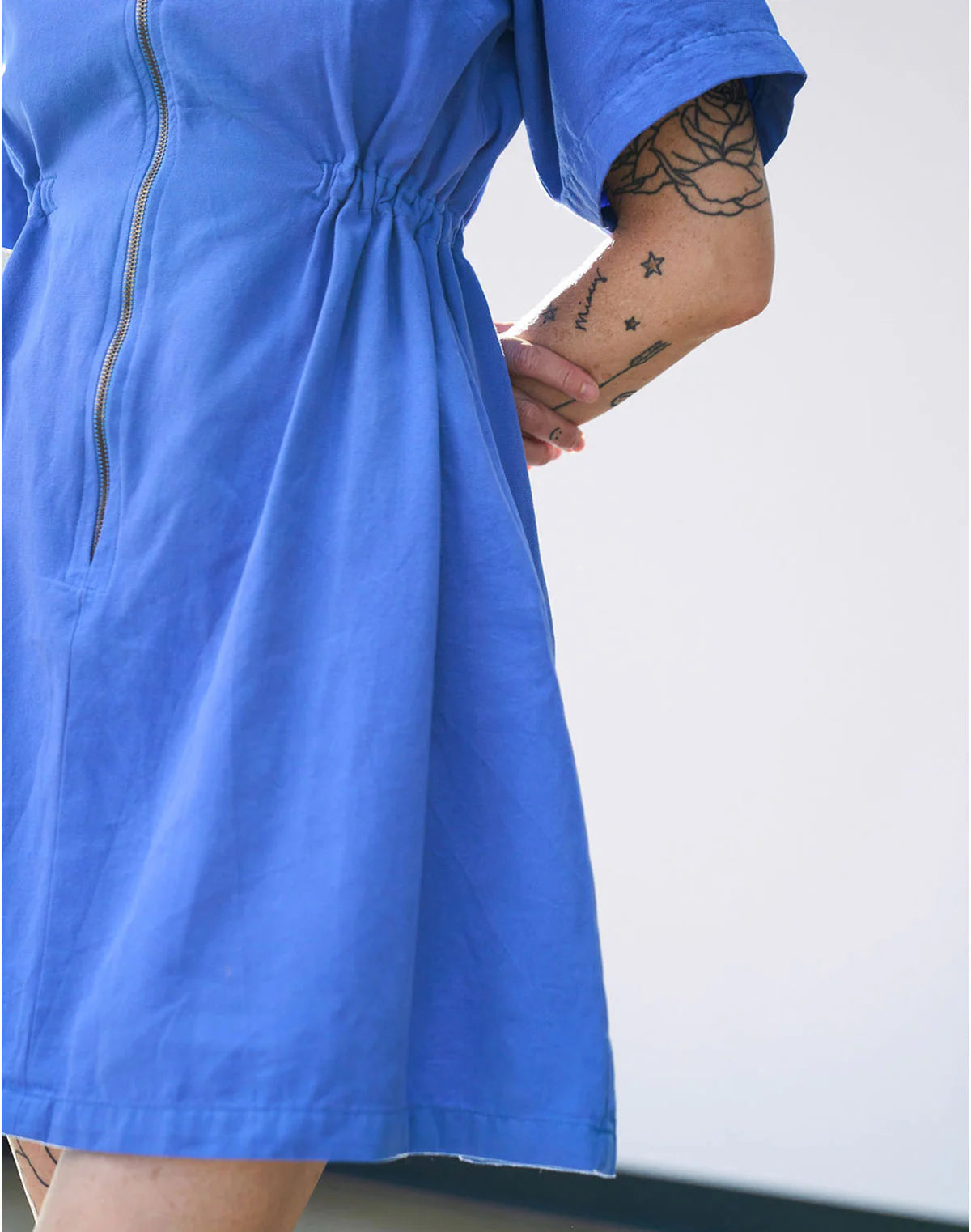 Noble Utility Dress - French Blue