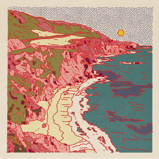 Big Sur Print - 12"x12"