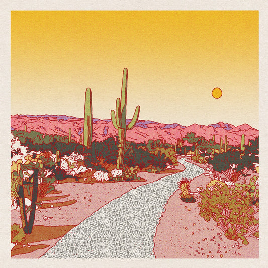 Desert Mountain #37 Print - 12"x12"