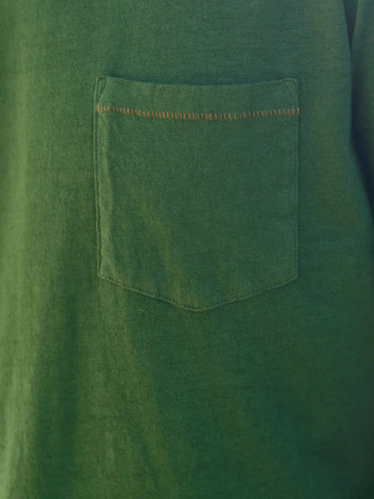 Hemp Pocket Tee - True Green