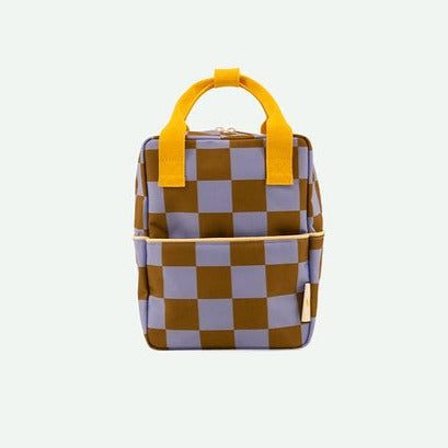 Small Checkerboard Backpack | Blooming Purple