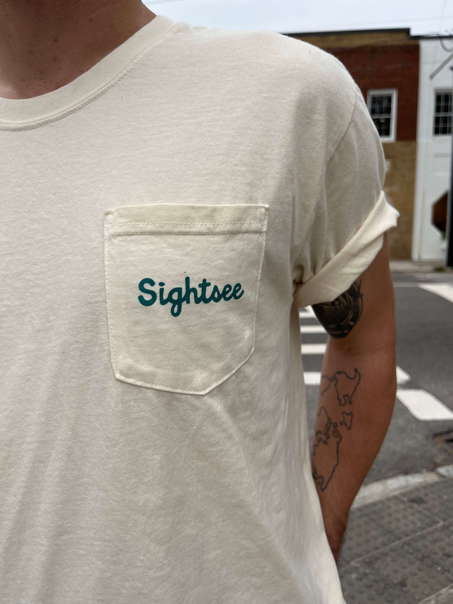 Sightsee Pocket Tee - Natural